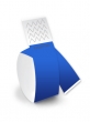 Blanco polsbandjes, blauw