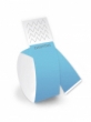 Blanco polsbandjes, licht blauw