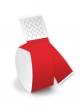 Blanco polsbandjes, rood